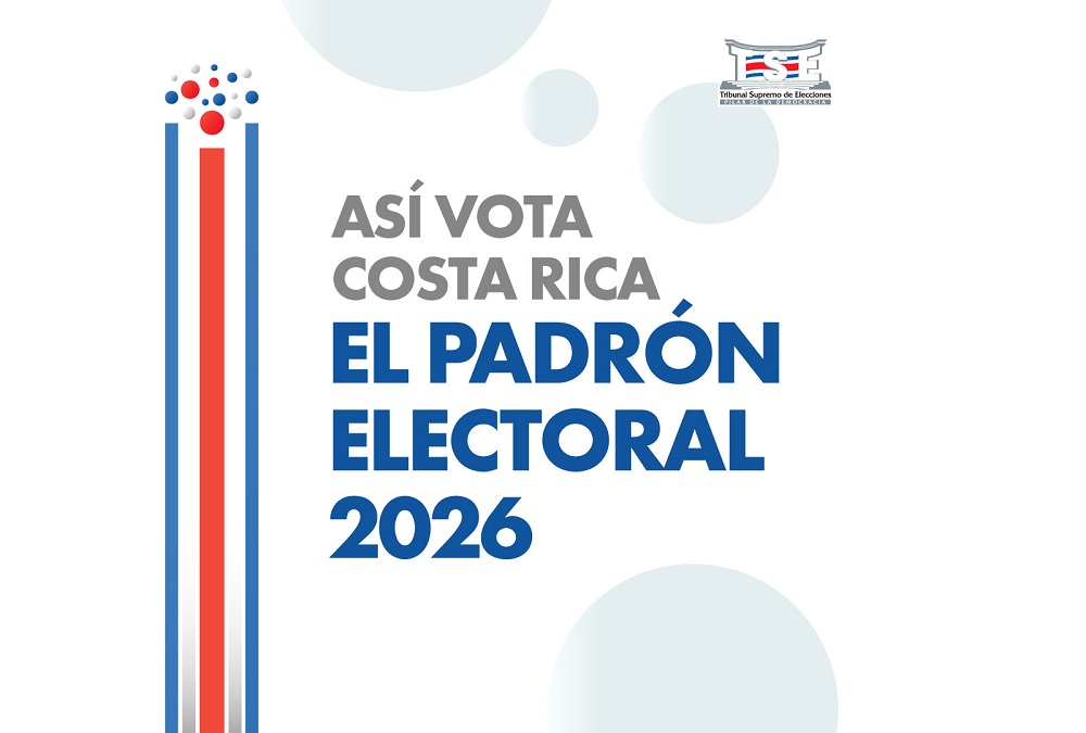 Así vota Costa Rica - El padrón Electoral 2026