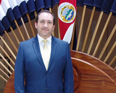 Héctor Fernández Masís, Director General del Registro Electoral y Financiamiento de Partidos Políticos 