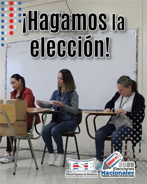 TSE hace llamado patriótico a ciudadanía a participar  de manera voluntaria en las próximas elecciones nacionales