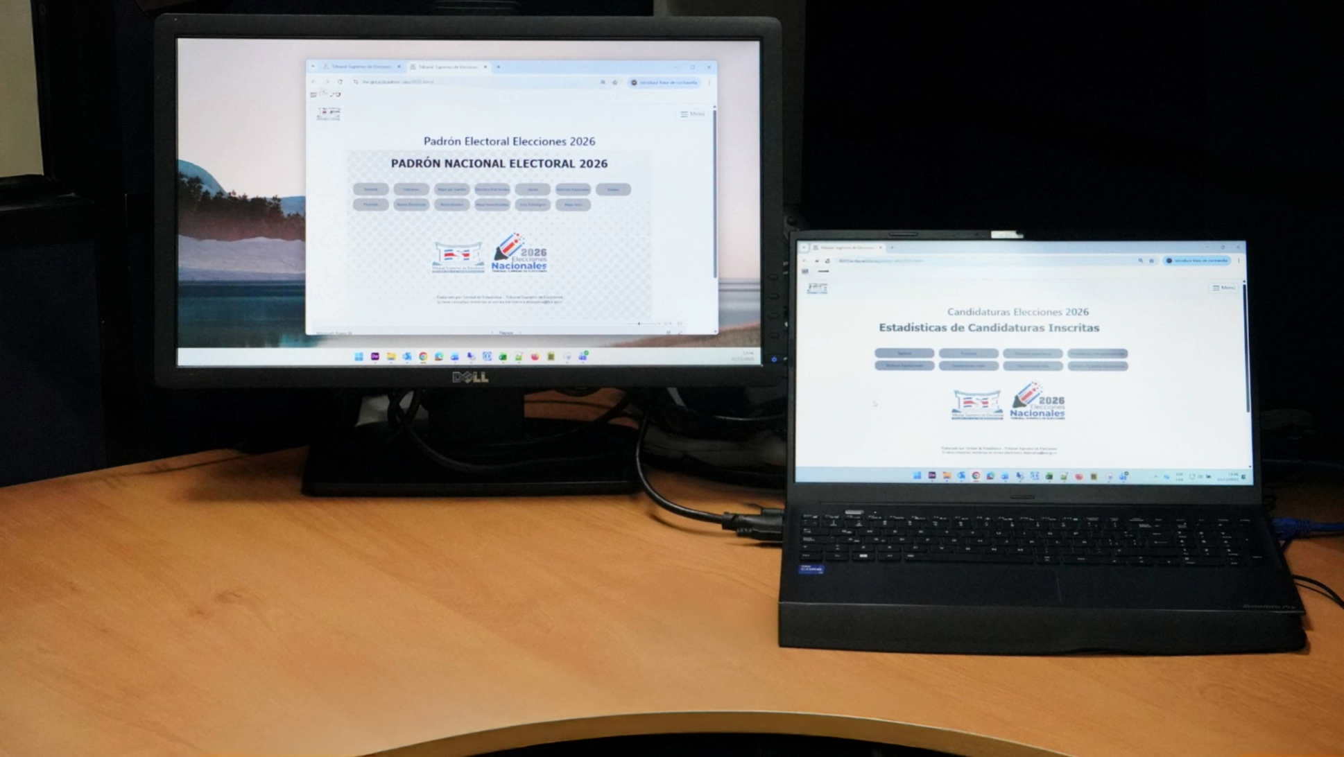 Herramienta interactiva permite consultar datos del padrón electoral y de candidaturas inscritas para elecciones nacionales  2026 